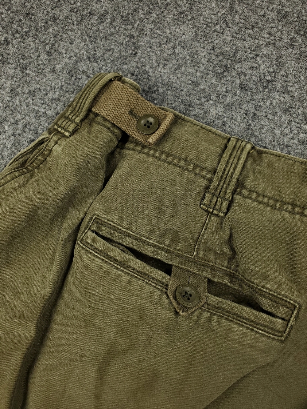 Vintage Y2K 2003 Old Navy Cargo Pants 42x32 Baggy Loose Fit Paratrooper Military - Picture 11 of 14